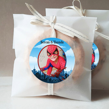 Örümcek Adam Temalı Sticker