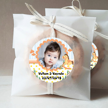 Oyuncak At Temalı Resimli Sticker