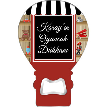 Oyuncakçı Dükkanı Temalı Balon Magnet Açacak