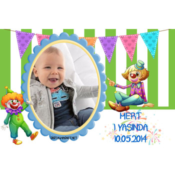 Palyaço Temalı Magnet 2