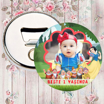 Pamuk Prense ve 7 Cüceler Temalı Magnet Açacak