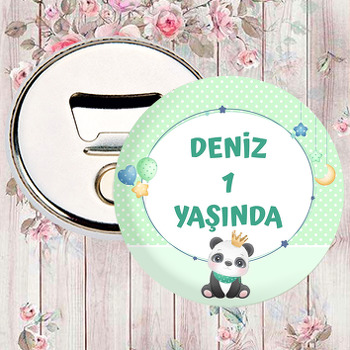 Panda ile Yıldızlı Çerçeve Temalı Magnet Açacak