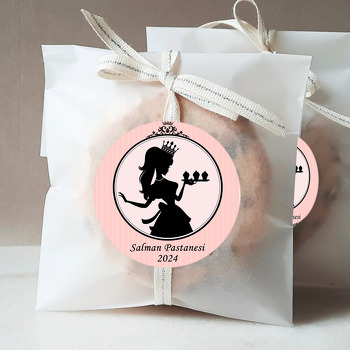 Pastacı Prenses Temalı Sticker