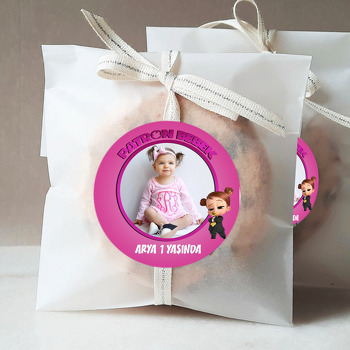 Patron Bebek Kız Temalı Sticker