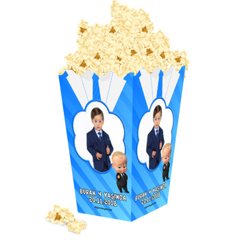 Patron Bebek Temalı Popcorn Kutusu