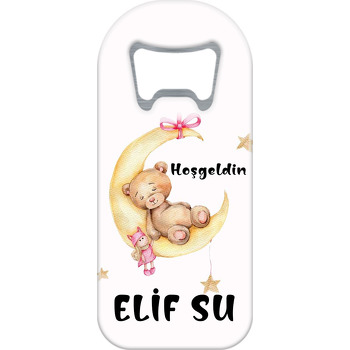Pembe Kurdeleli Ayda Ayıcık ile Oyuncak Temalı Uzun Magnet Açacak
