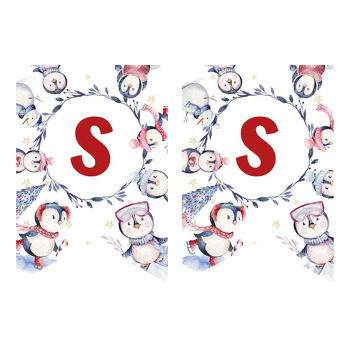 Penguen Partisi Temalı Flama Banner