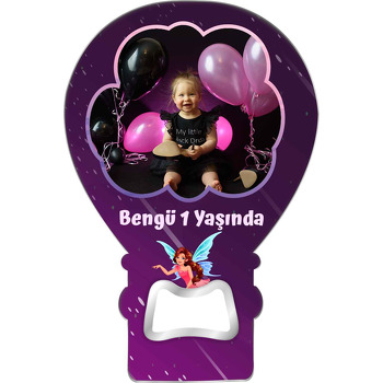 Peri Kızı Temalı Resimli Balon Magnet Açacak