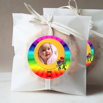 Pijamaskeliler Temalı Resimli Sticker