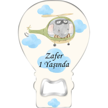 Pilot Fil Temalı Balon Magnet Açacak