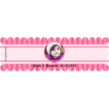 Pink Ribbon  Temalı Peçete Sargısı