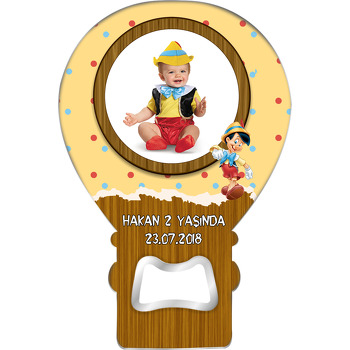 Pinokyo Temalı Balon Magnet Açacak