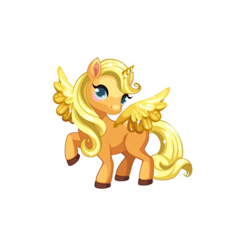 Pony Simli Fon Temalı Masa Önü Ayaklı Dekor