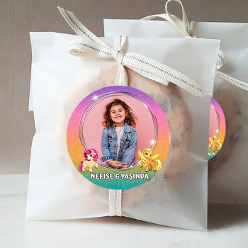 Pony Simli Fon Temalı Sticker