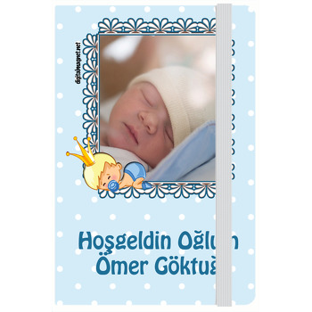 Prens Hoşgeldin Kişiye Anı Özel Defter