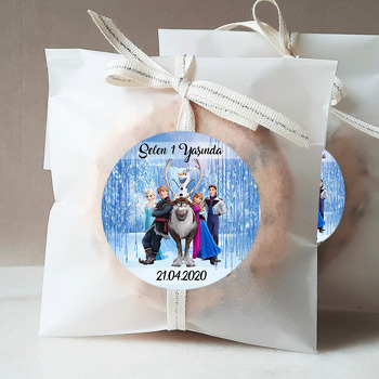 Prenses Elsa Temalı Sticker