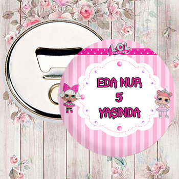 Prenses Lol Temalı Magnet Açacak
