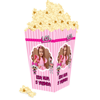 Prenses Lol Temalı Popcorn Kutusu