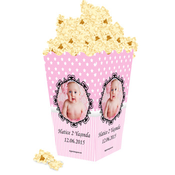 Prenses Temalı Popcorn Kutusu