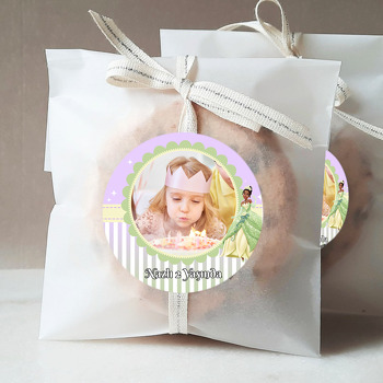 Prenses Tiana Temalı Resimli Sticker