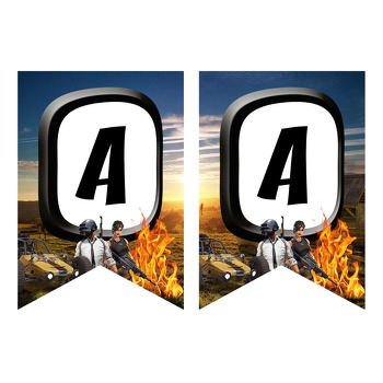 Pubg Temalı Flama Banner