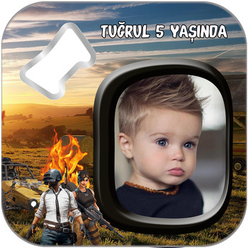 Pubg Temalı Kare Magnet Açacak