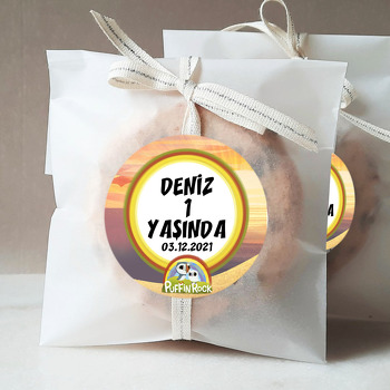Puffin Rock Temalı Sticker