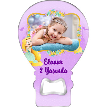 Rapunzel Temalı Balon Magnet Açacak