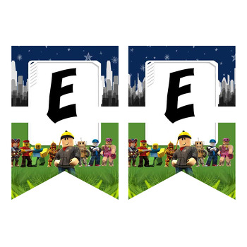 Roblox Temalı Flama Banner