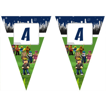 Roblox Temalı Parti Banner