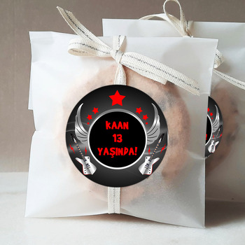 Rockstar Temalı Sticker