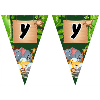 Safari Temalı Parti Banner