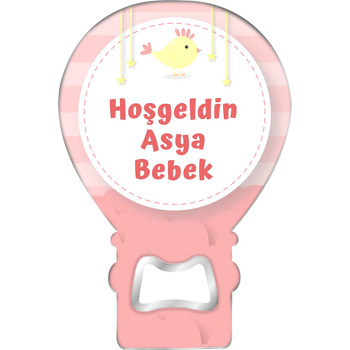 Sarı Civciv ile Yıldızlar Temalı Balon Magnet Açacak