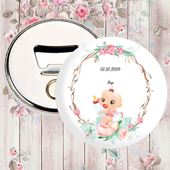 Sarmaşık ve Bebek Temalı Magnet Açacak