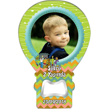 Scooby Doo 2 Temalı Balon Magnet Açacak