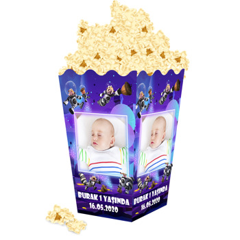 Scrat Uzayda Temalı Popcorn Kutusu