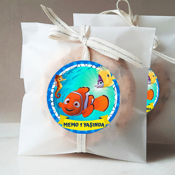Sevimli Balık ile Arkadaşları Temalı Sticker