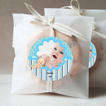 Sevimli Bebek Temalı Hoşgeldin Bebek Sticker