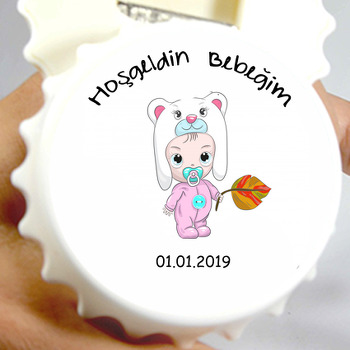 Sevimli Bebek Temalı Kapak Açacak