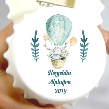 Sevimli Fil Temalı Magnet Açacak