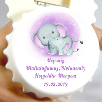 Sevimli Filler Temalı Kapak Şekilli Magnet Açacak