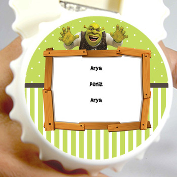 Shrek Temalı Kapak Şekilli Magnet Açacak