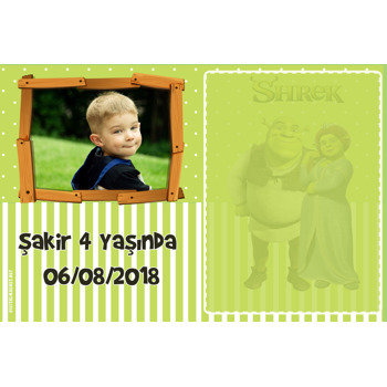 Shrek Temalı Magnet Notluk