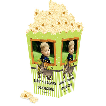 Shrek Temalı Popcorn Kutusu