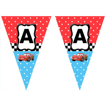 Şimşek Mcqueen Parti Banner