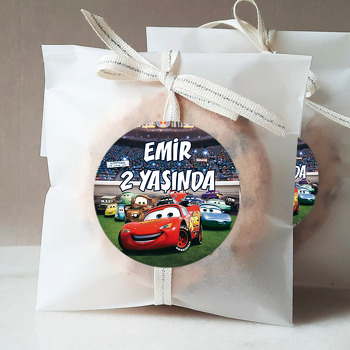 Şimşek Mcqueen Stadyum Temalı Sticker