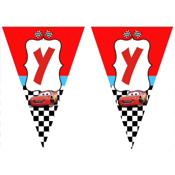 Şimşek Mcqueen Temalı Parti Banner