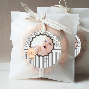 Şirin Bebek Temalı Hoşgeldin Bebek Sticker