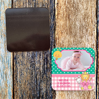Şirin Hayvanlar Temalı Magnet