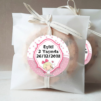 Şirin Kız Temalı Sticker